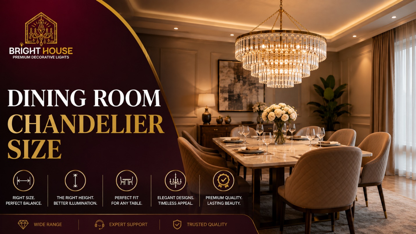 Dining Room Chandelier Size: What Actually Fits Above Your Table