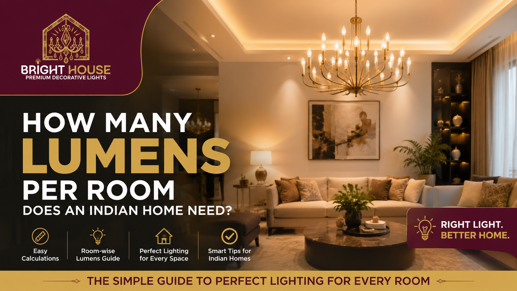 How Many Lumens Per Room Does An Indian Home Need?