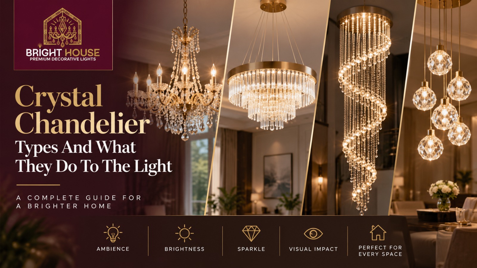 Crystal Chandelier Types And What They Do To The Light