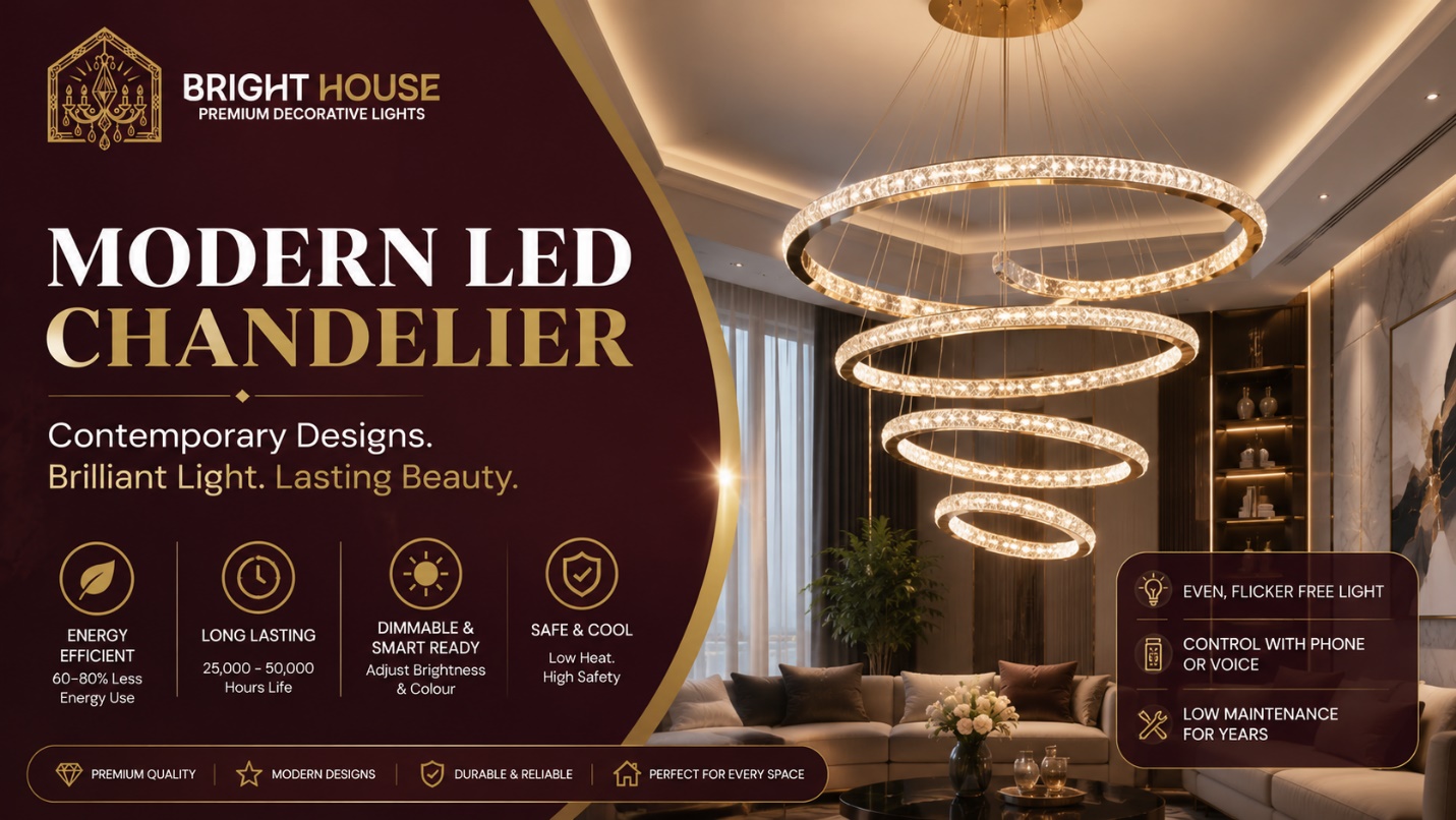 Modern LED Chandelier: 8 Smart Checks Before You Buy
