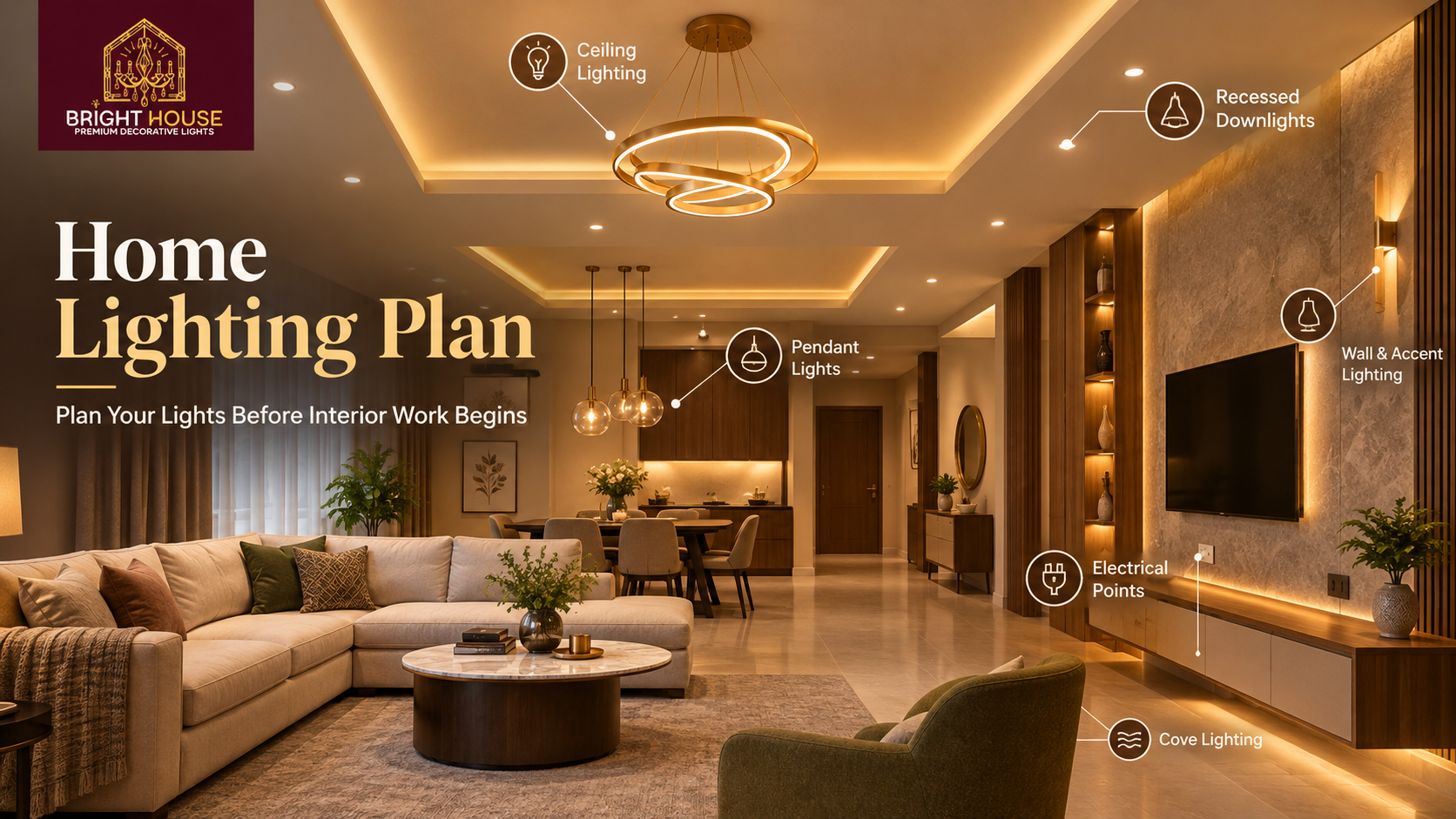How to Create a Home Lighting Plan Before Interior Work Begins